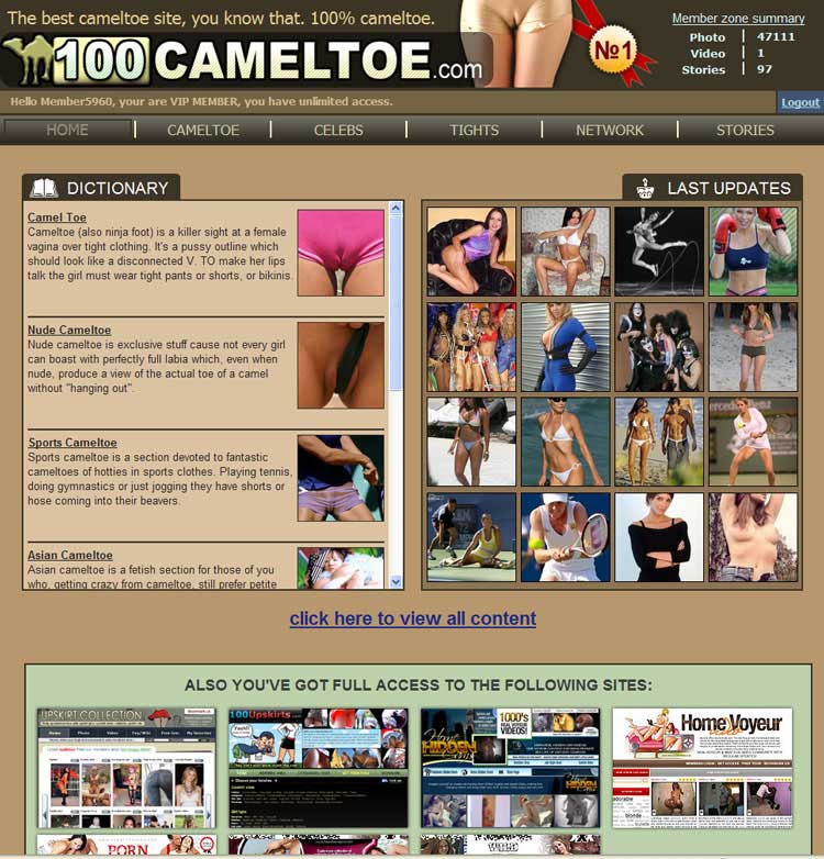 100 Cameltoe