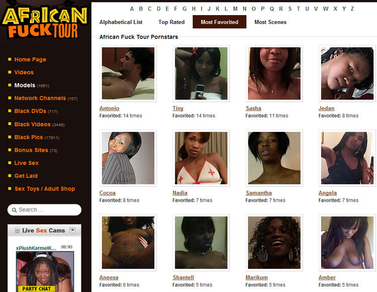 African Fuck Tour