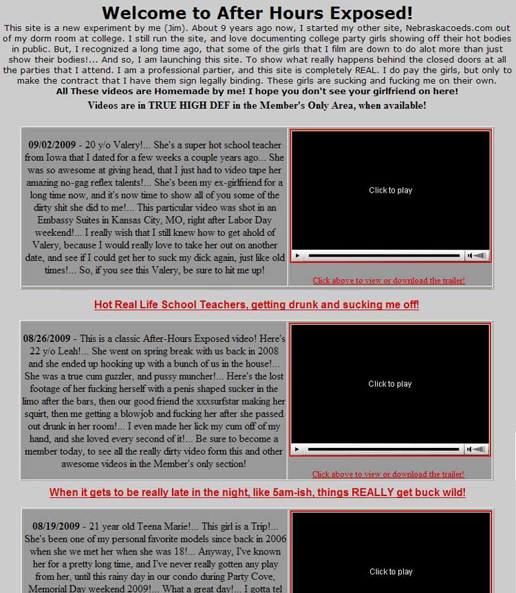 After Hours Exposed