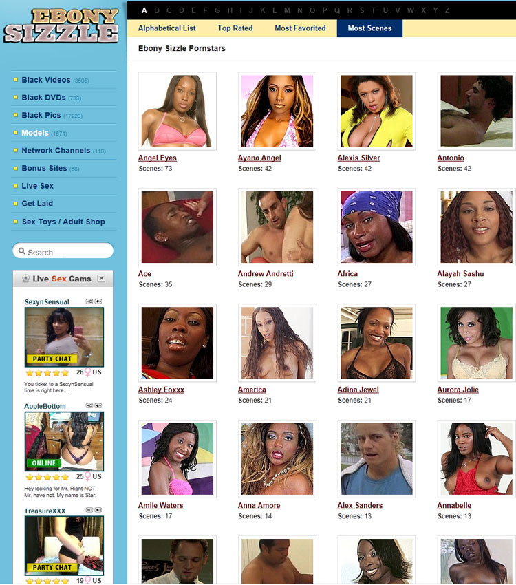 Ebony Sizzle