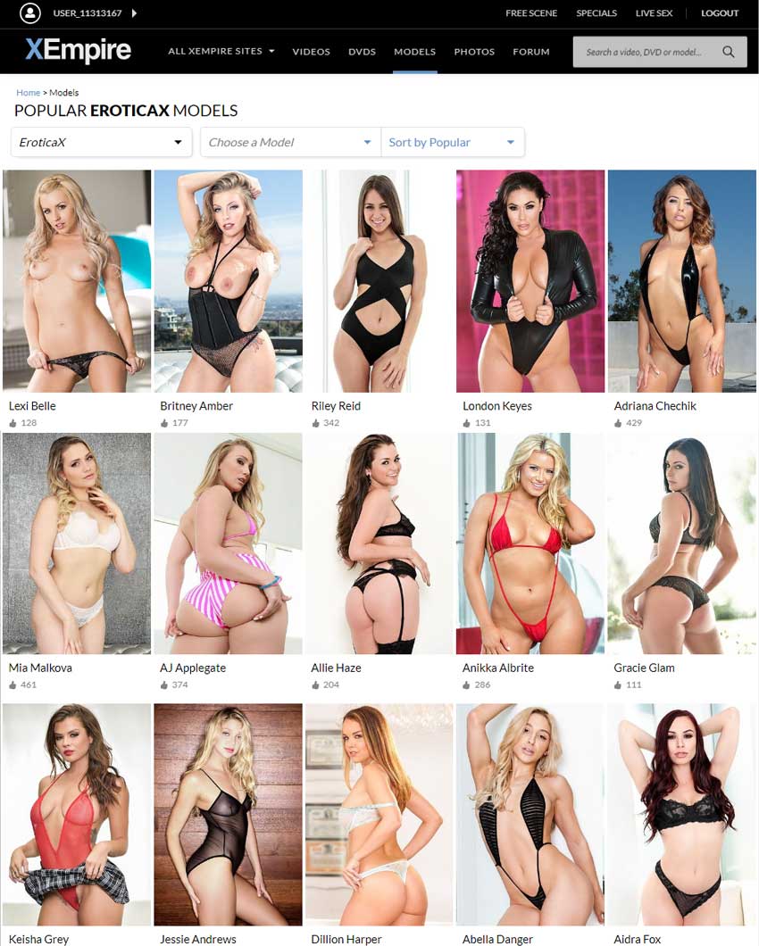 Erotica X