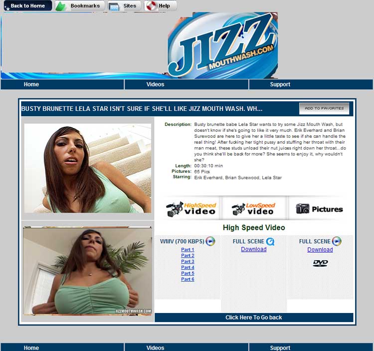 Jizz Mouth Wash