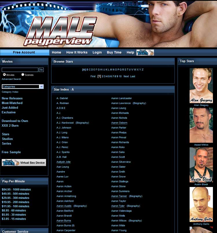 Male Pay Per View