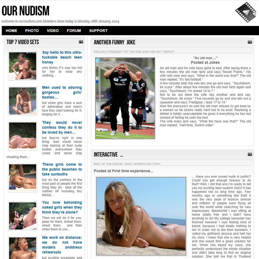 Our Nudism