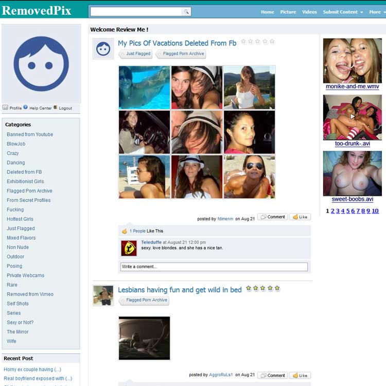 Removed Pix