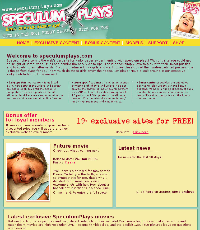Speculum Plays